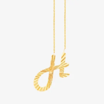 English Letters Necklace